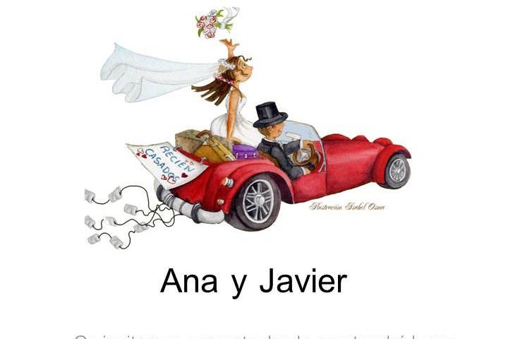 Invitación coche