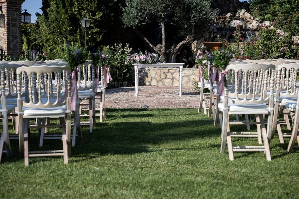 Detalle ceremonia