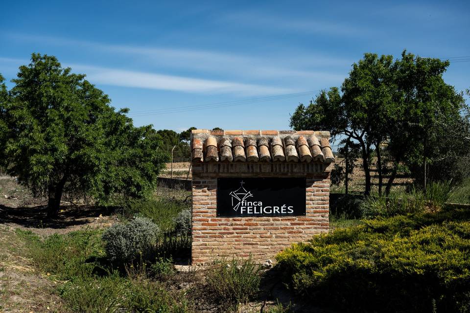 Entrada finca