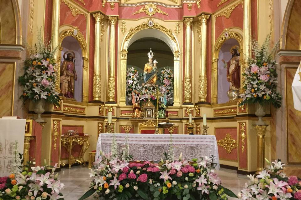 Altar de iglesia