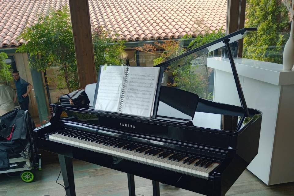 Boda con piano de cola