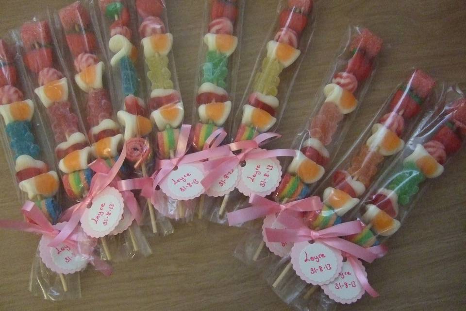 Brochetas dulces