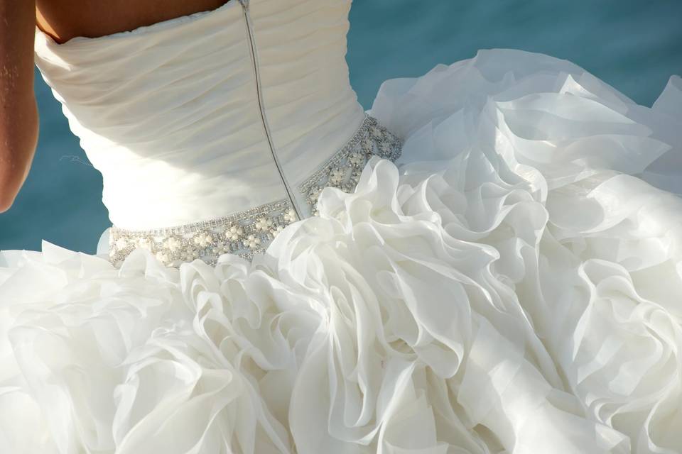 Detalles del vestido