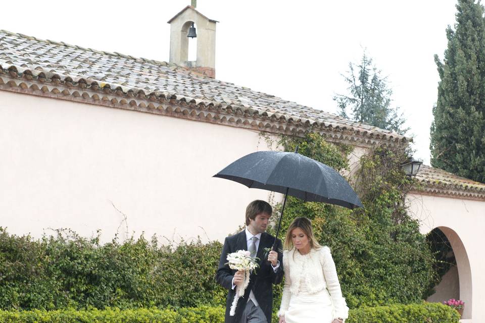 Paseando bajo la lluvia