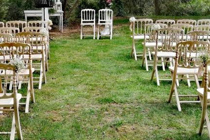 Ceremonia en el bosque