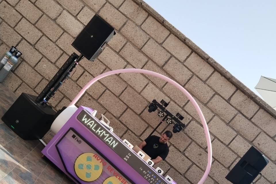 DJ boda música cocktail