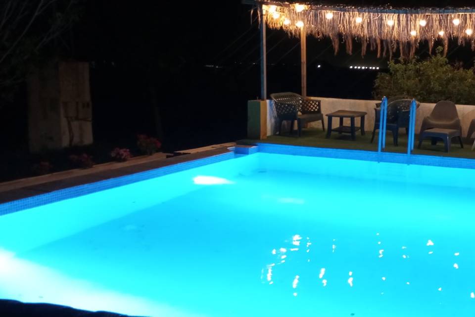 Una piscina con encanto