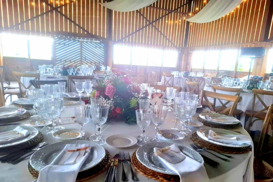 Mesa de boda en Sevilla