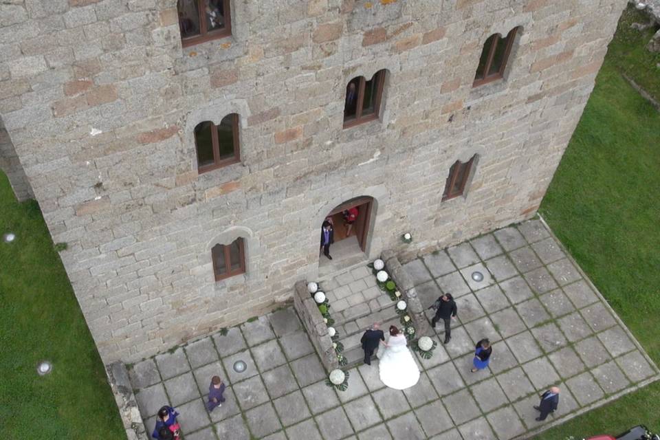 Panorámica con un dron