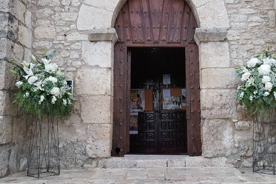 Entrada de la iglesia