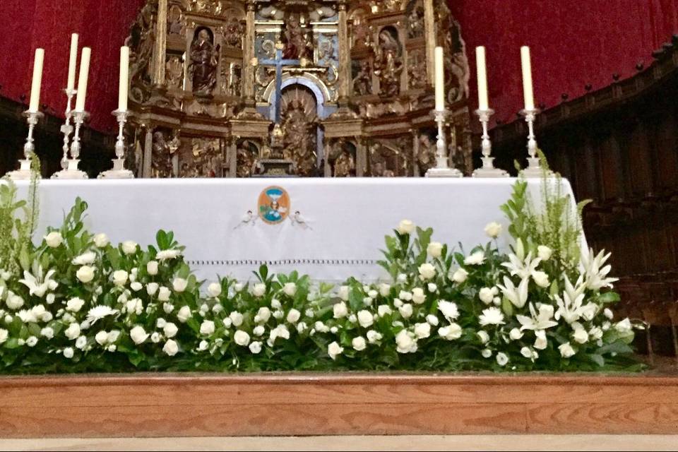 Decoración de altar