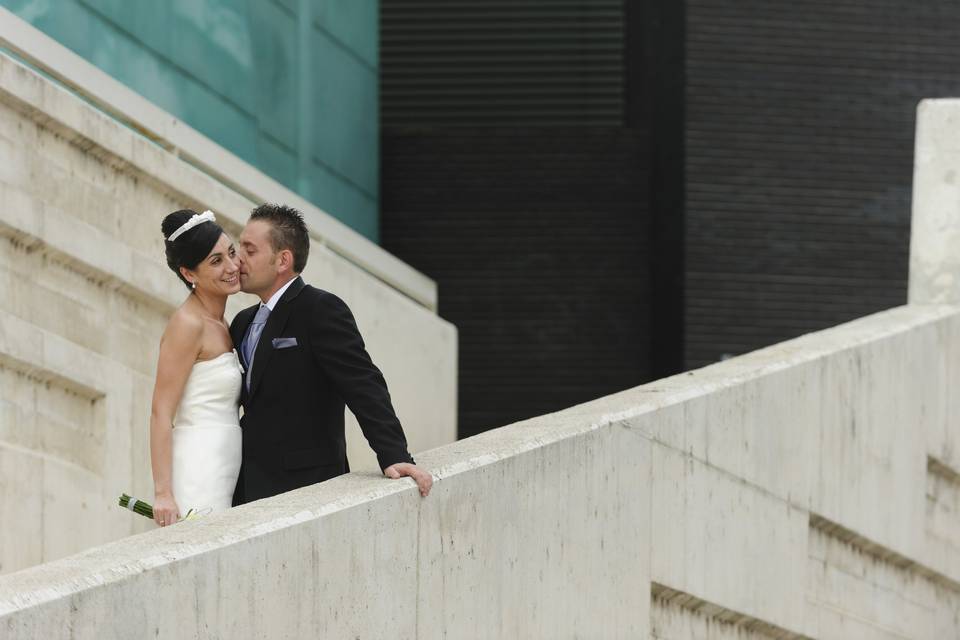 Boda en museo