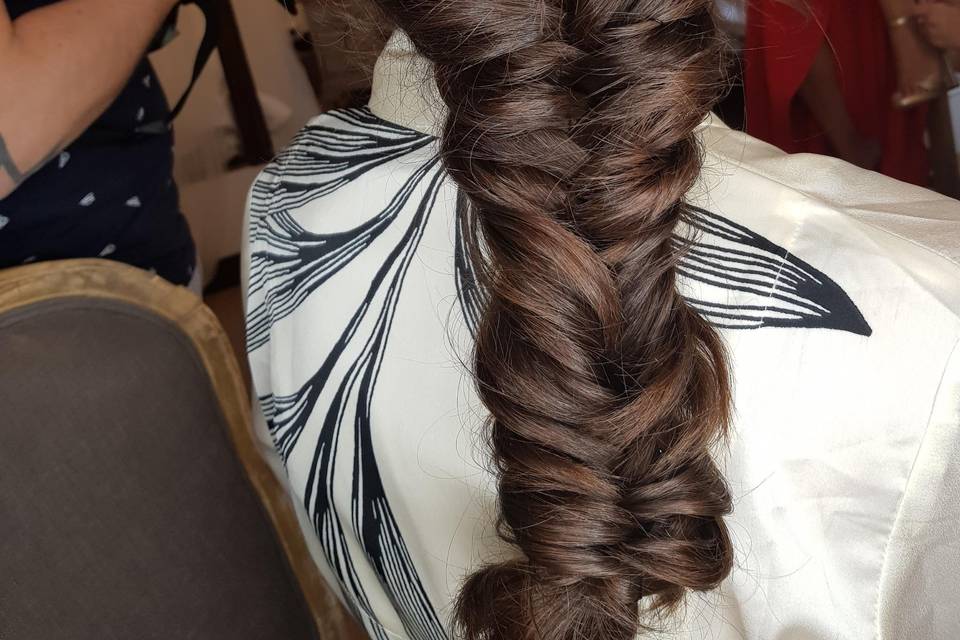 Trenza de espiga