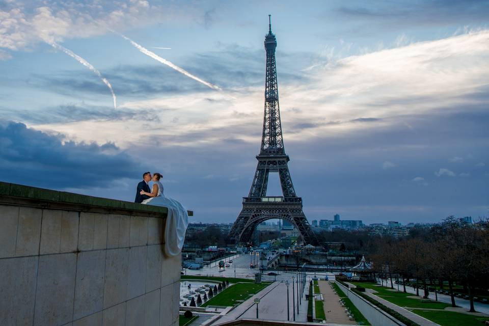 Postboda en París