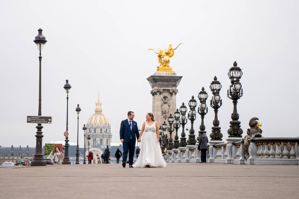 Postboda en París