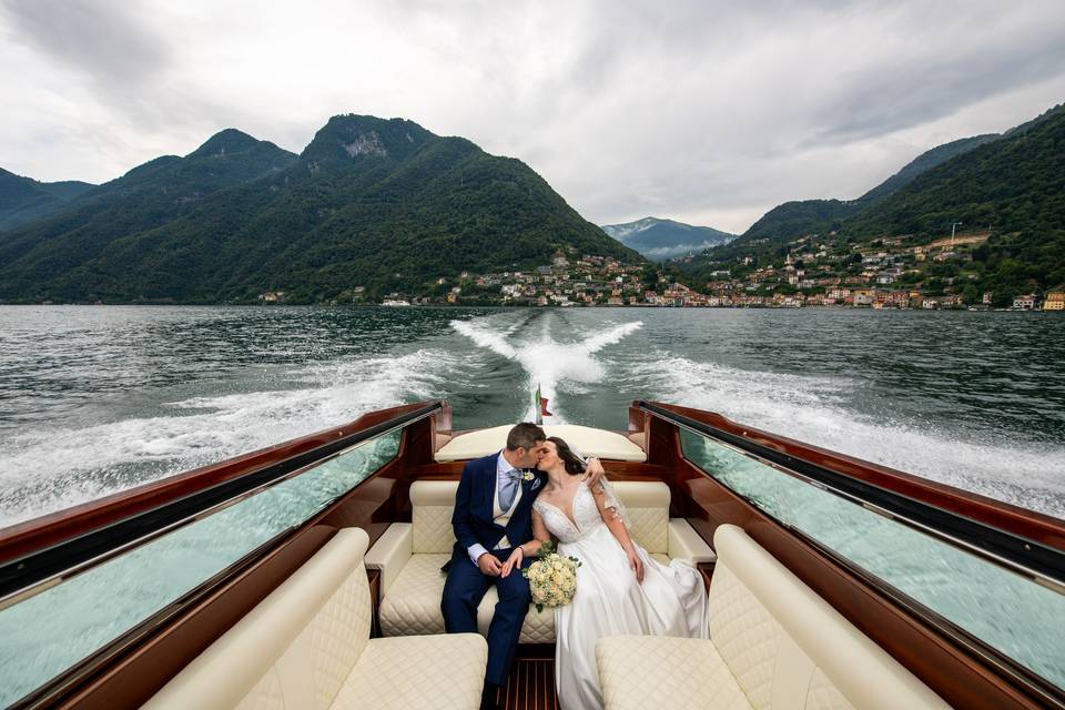 Boda el Lago di Como (Italia)