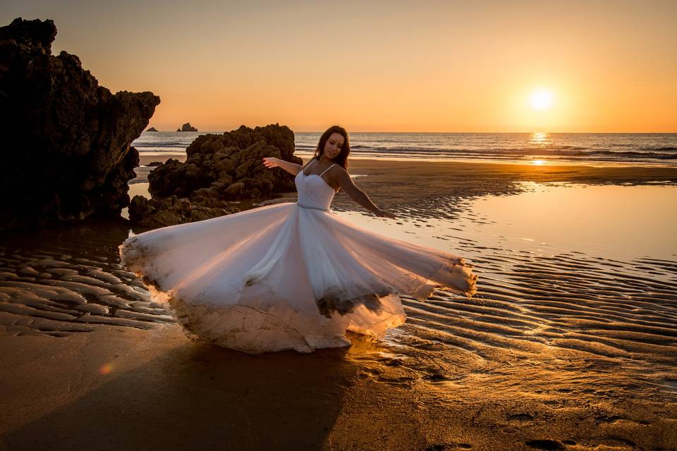 Postboda en Santander