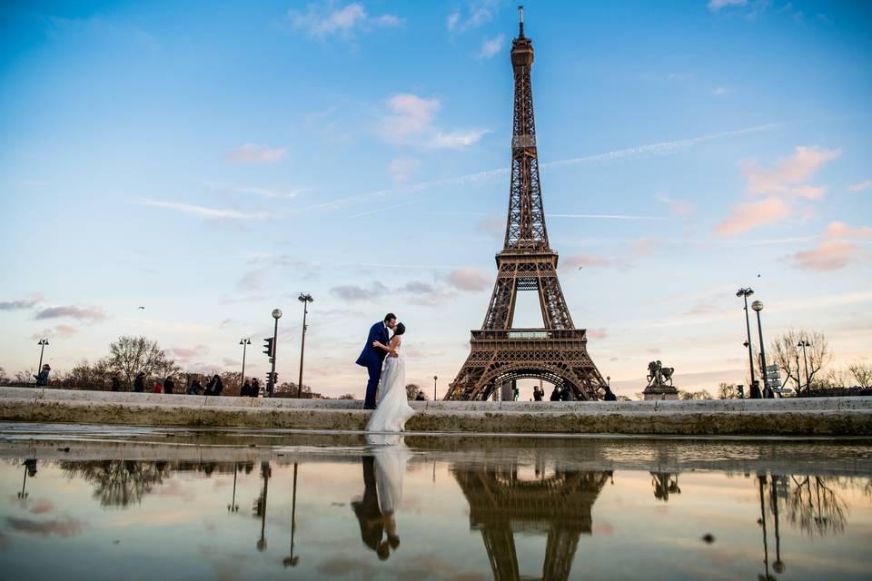 Postboda en París