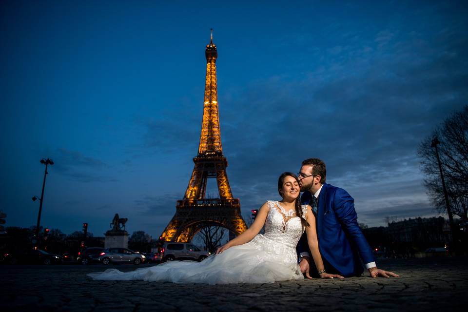 Postboda en París