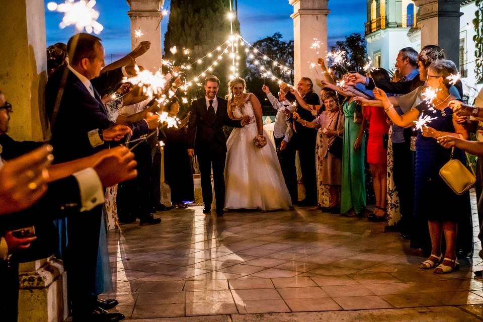 Entrada de la cena