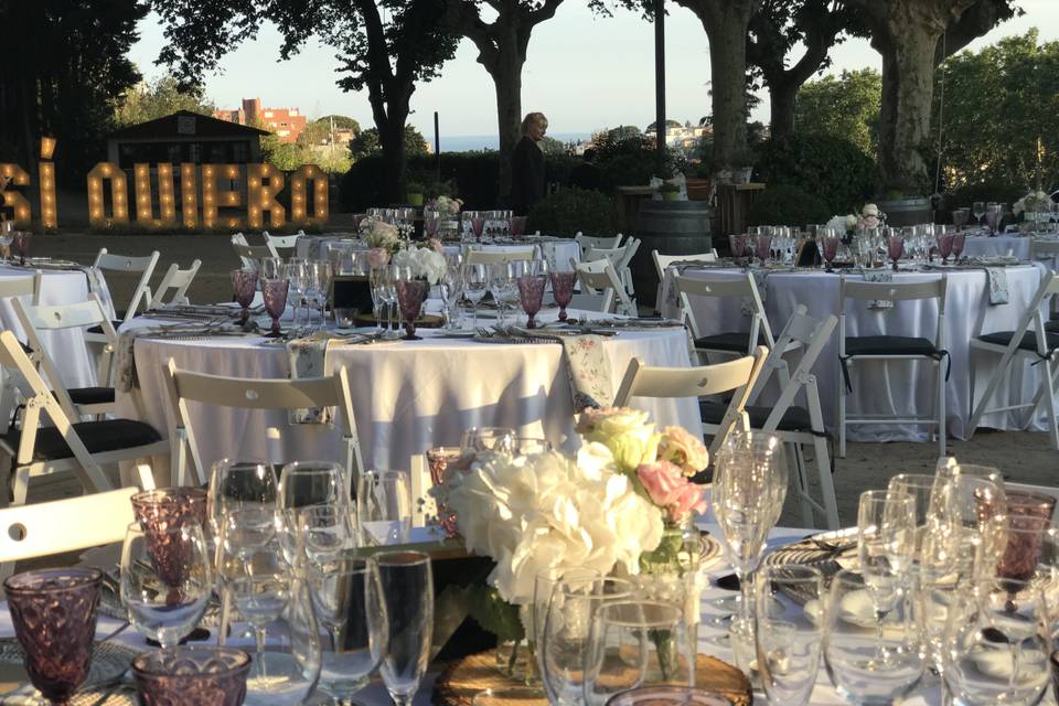 Boda al aire libre