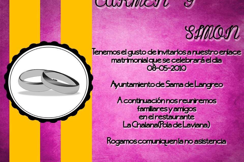 Anillos en sello