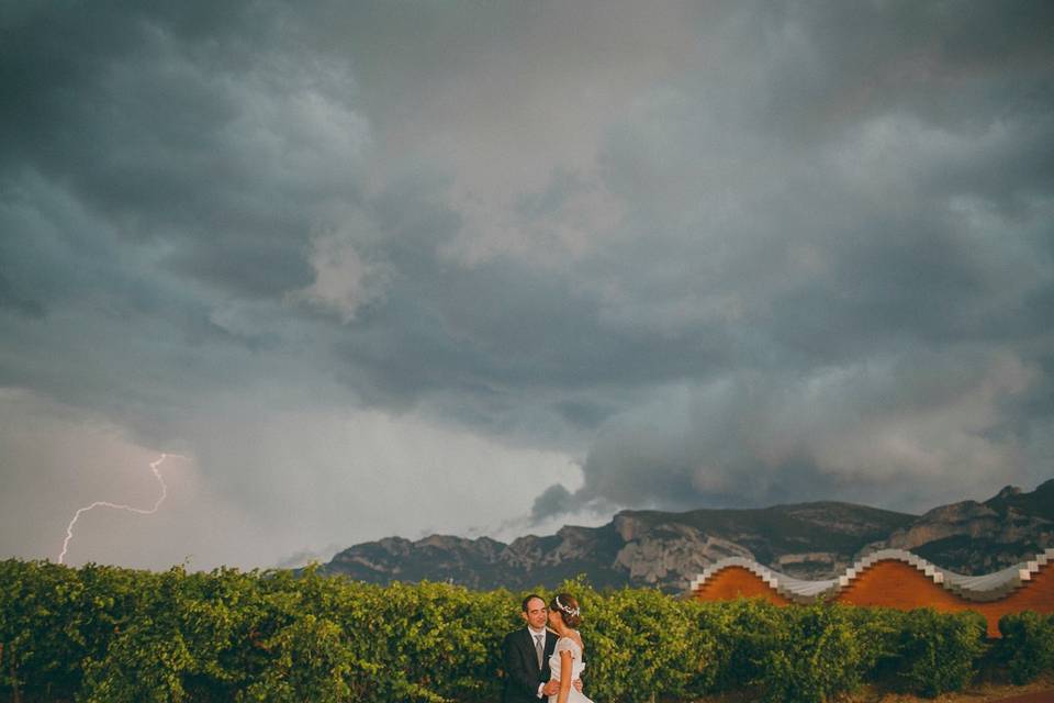 Boda en viñedo