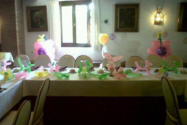 Decoración con globos