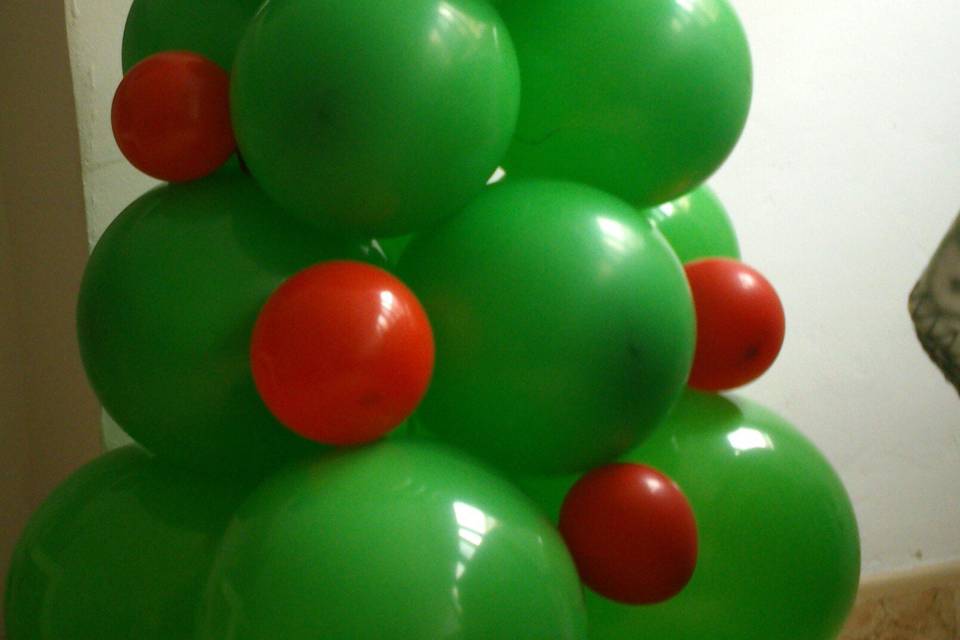 Columna de globos