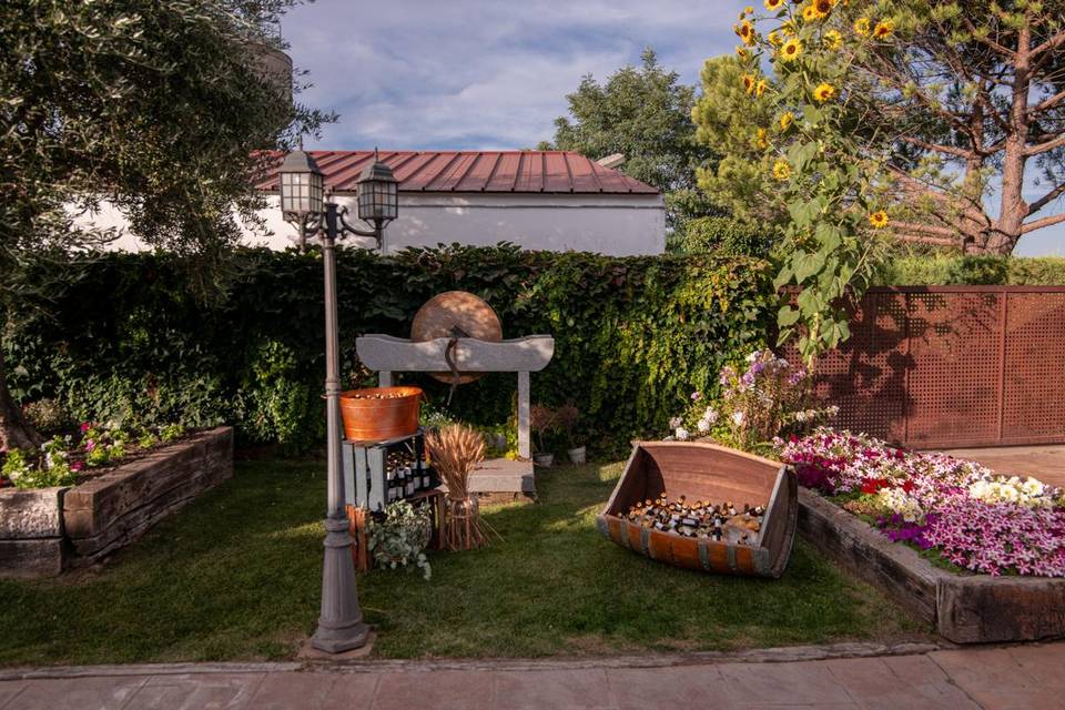 Decoración Cóctel jardín