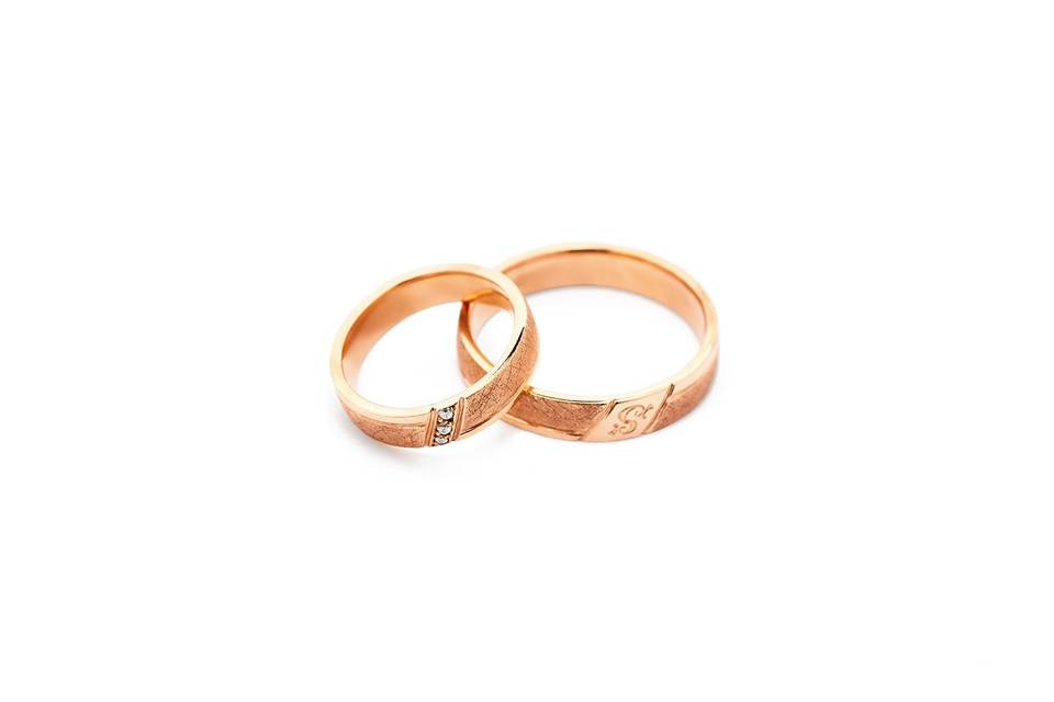 Alianzas oro rosa