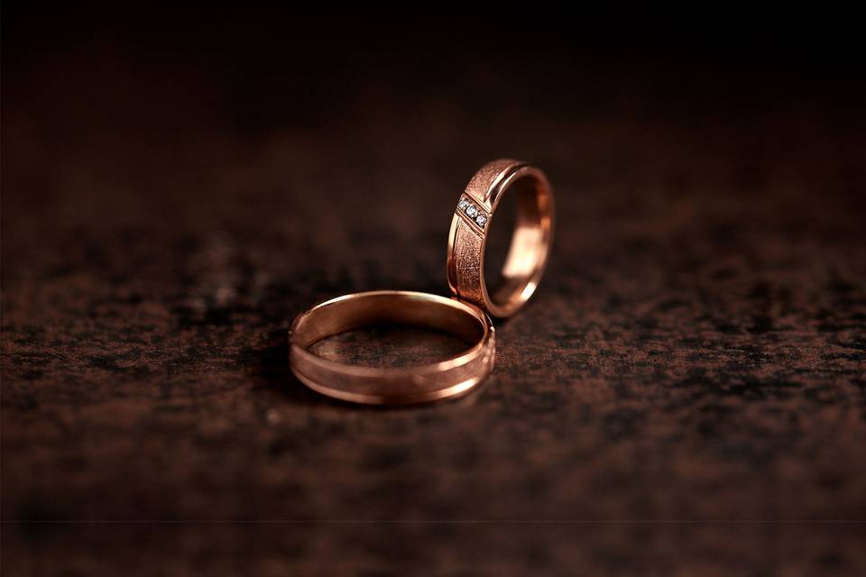 Alianzas oro rosa