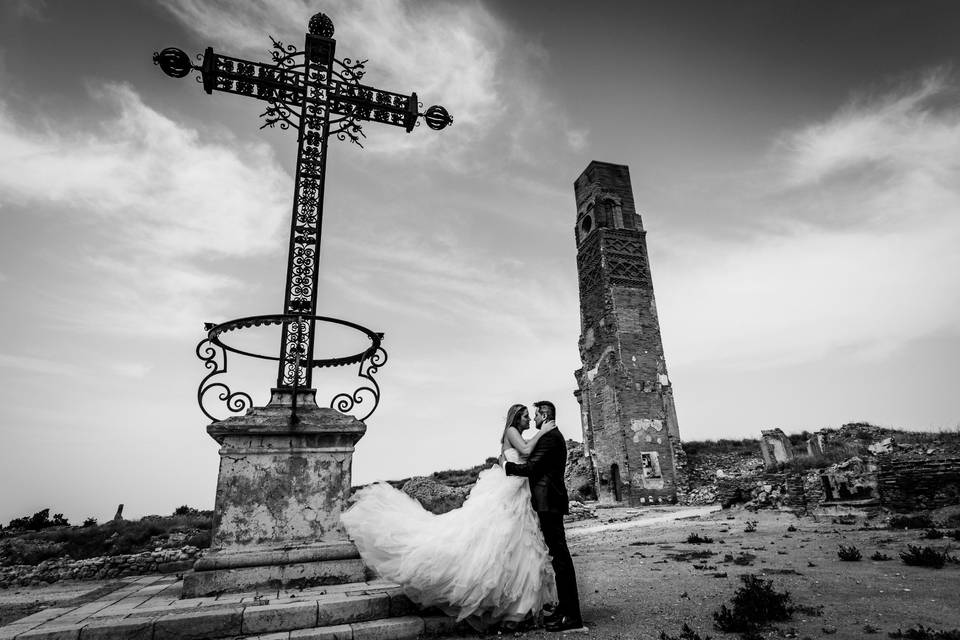 Postboda en Belchite