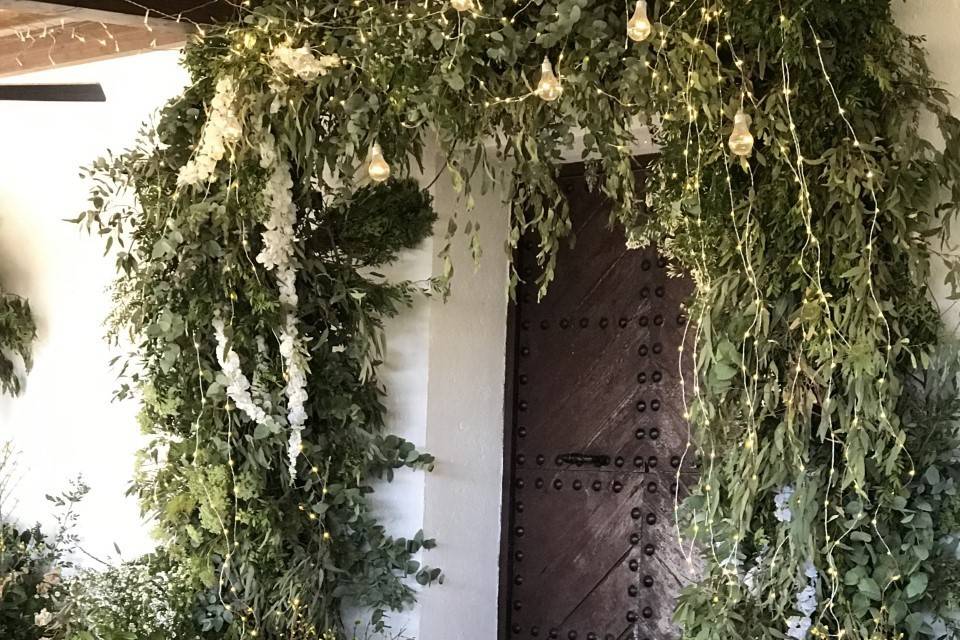 Arco de boda entrada