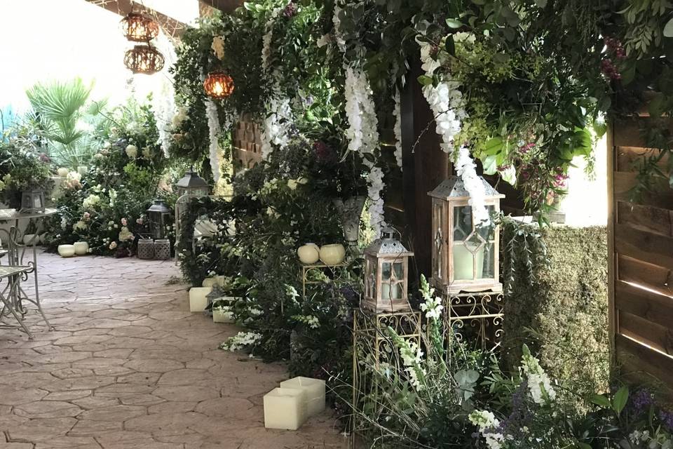 Jardín para bodas