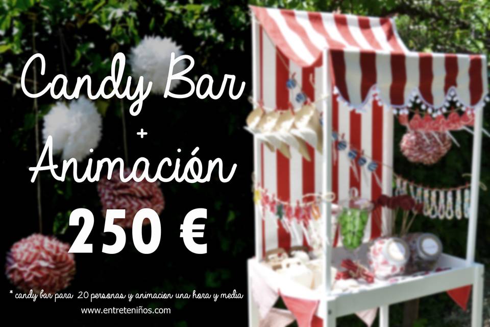 Promoción Candy Bar/Animación