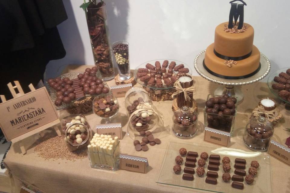Mesa chocolate