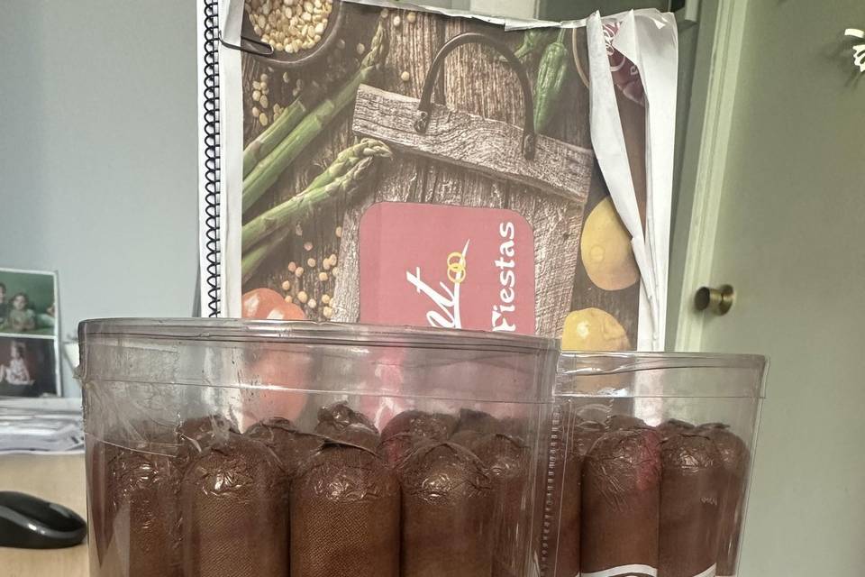 Puros de chocolate