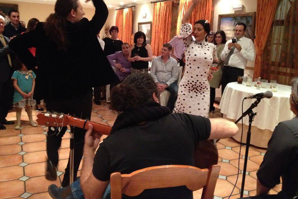 Cuadro flamenco para boda