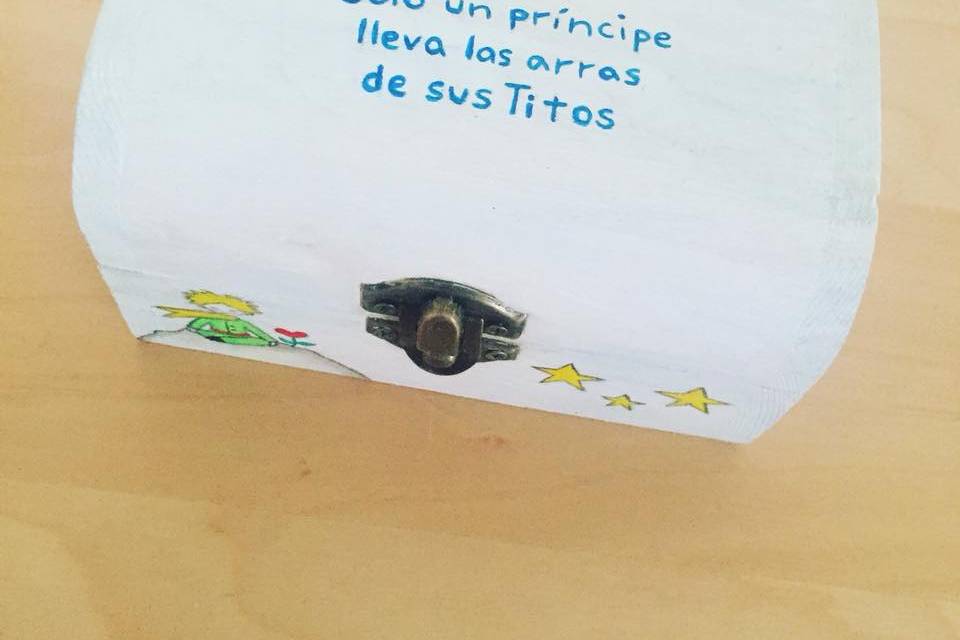 Caja de arras de El Principito