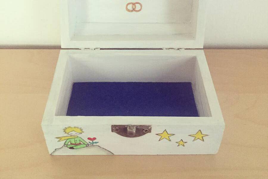 Caja de arras de El Principito