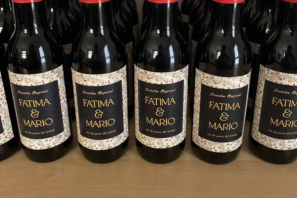 Minivino personalizado