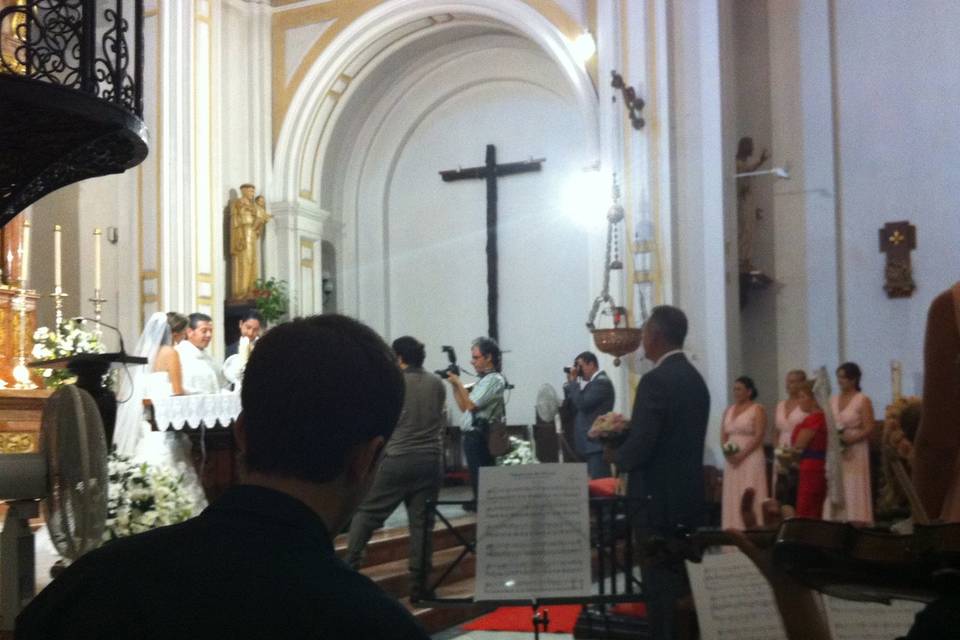 Ceremonia en San Bernardo