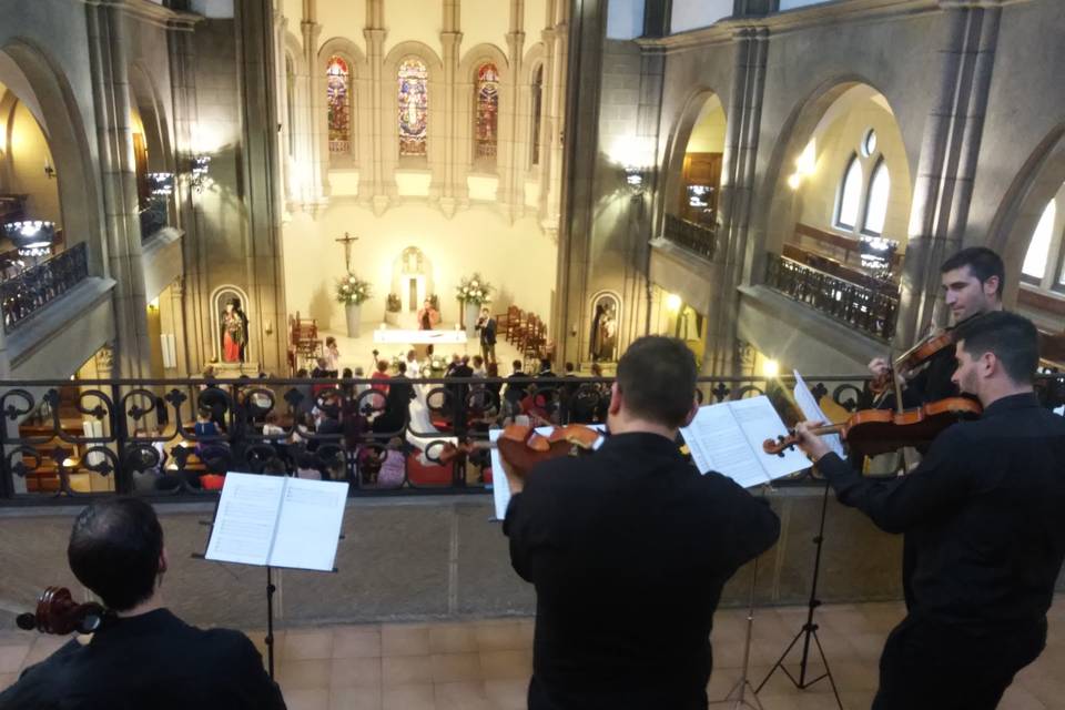 Boda religiosa en la Asunción