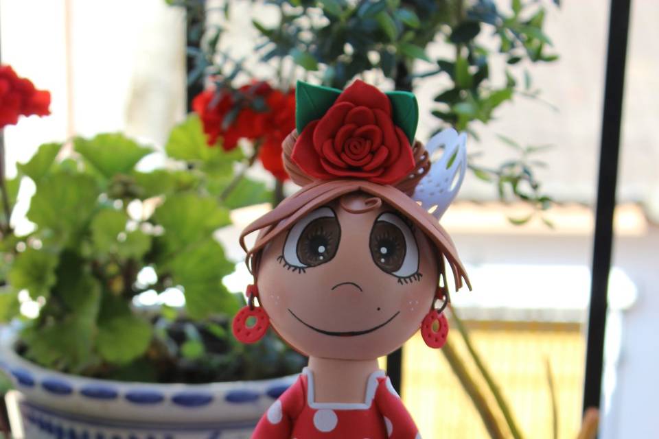 Muñeca flamenca