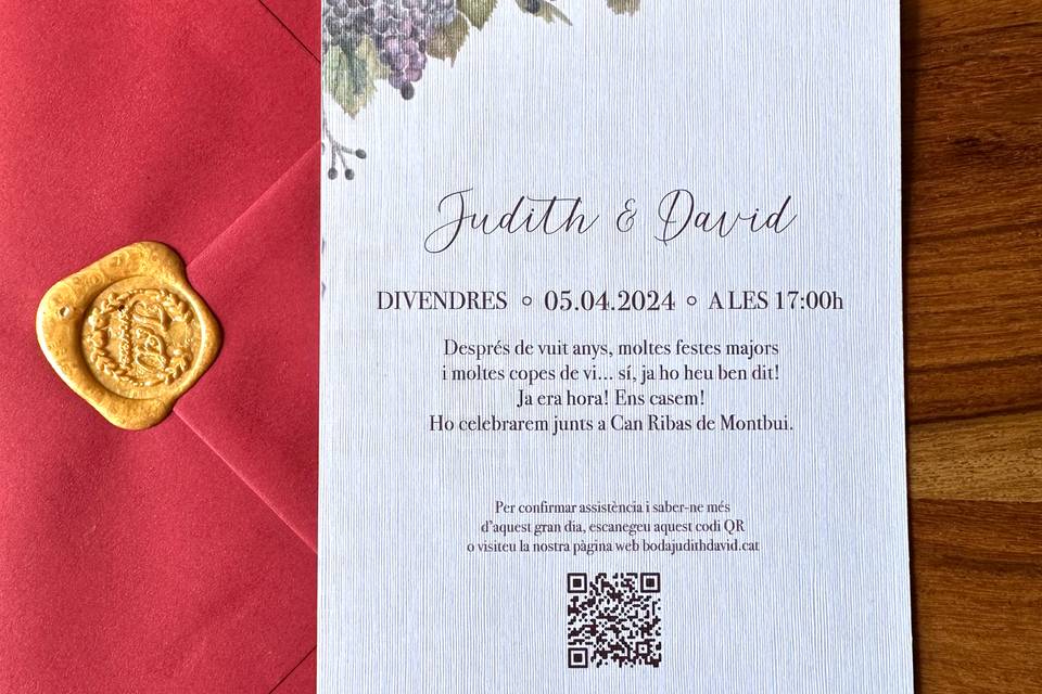 Invitación J&D