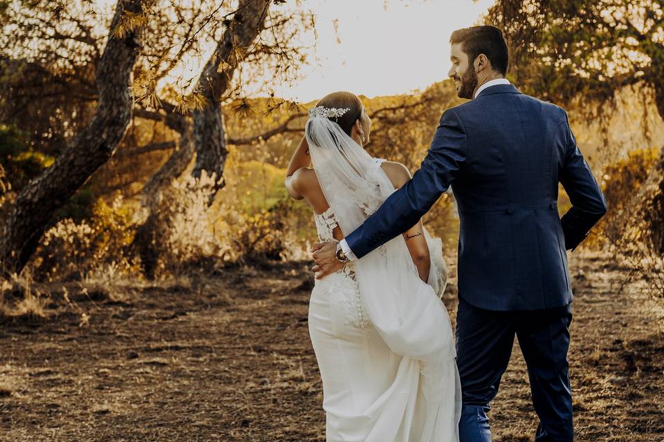 Boda, antes del banquete.