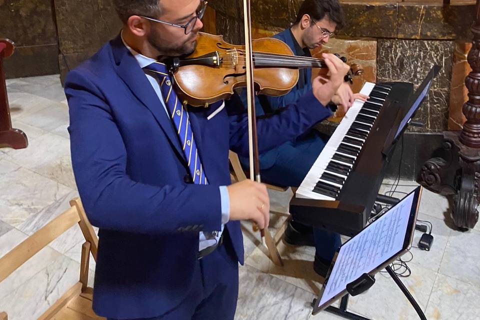 Piano y violín