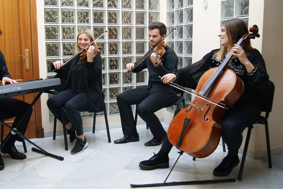 Trio cuerda mas piano