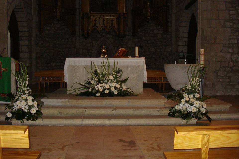 Decoración del altar